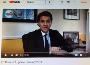 国际声援西藏运动 (ICT) 主席马泰沃麦卡西(Matteo Mecacci)新年之际对支持者表示感谢